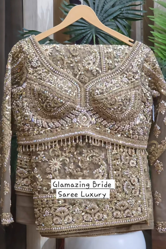 Saree Luxury Doré