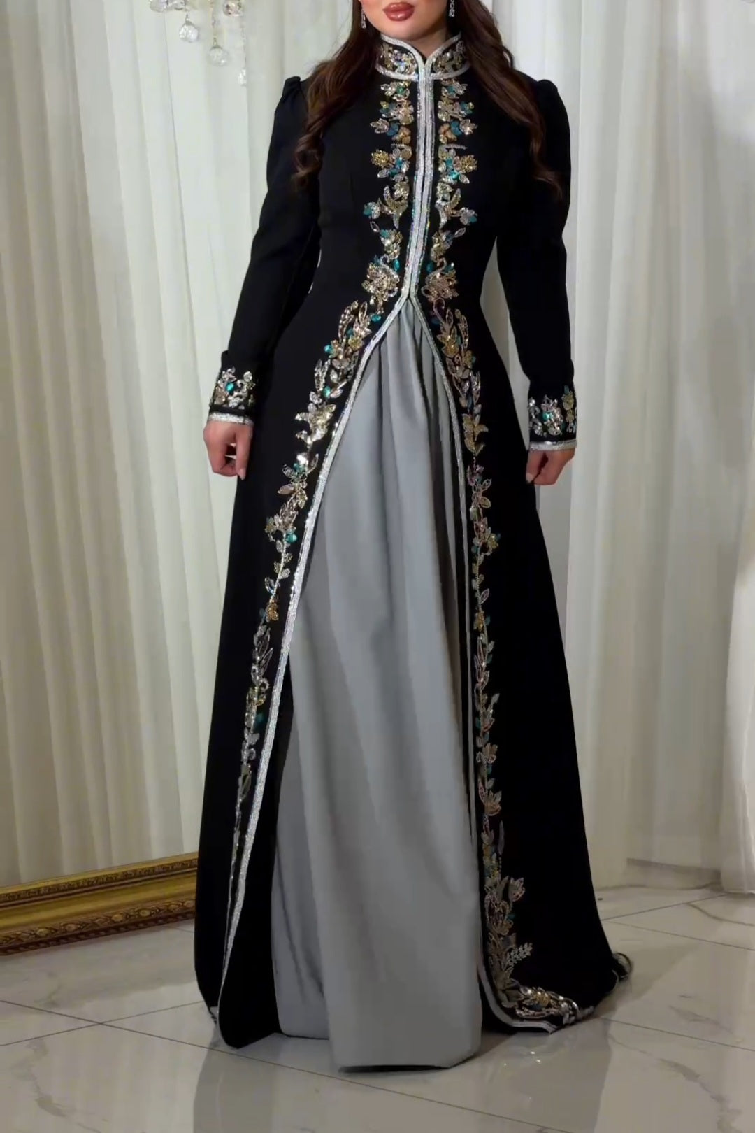 Caftan Noir Luxury