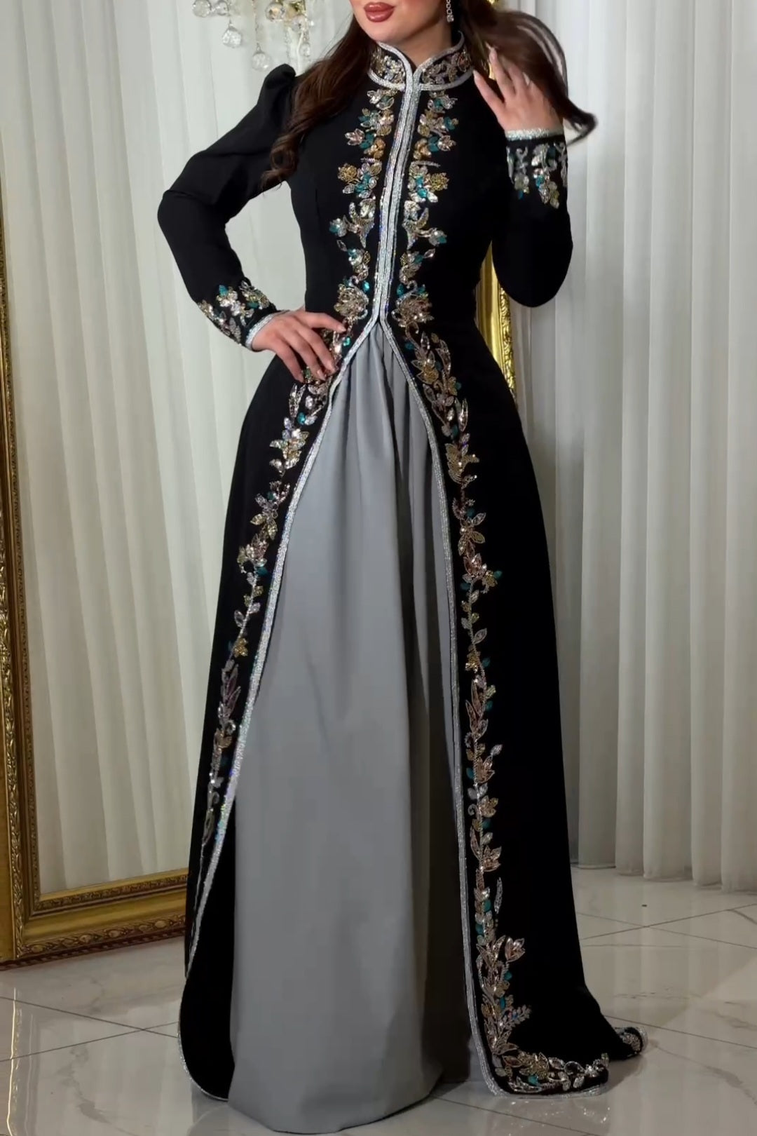 Caftan Noir Luxury