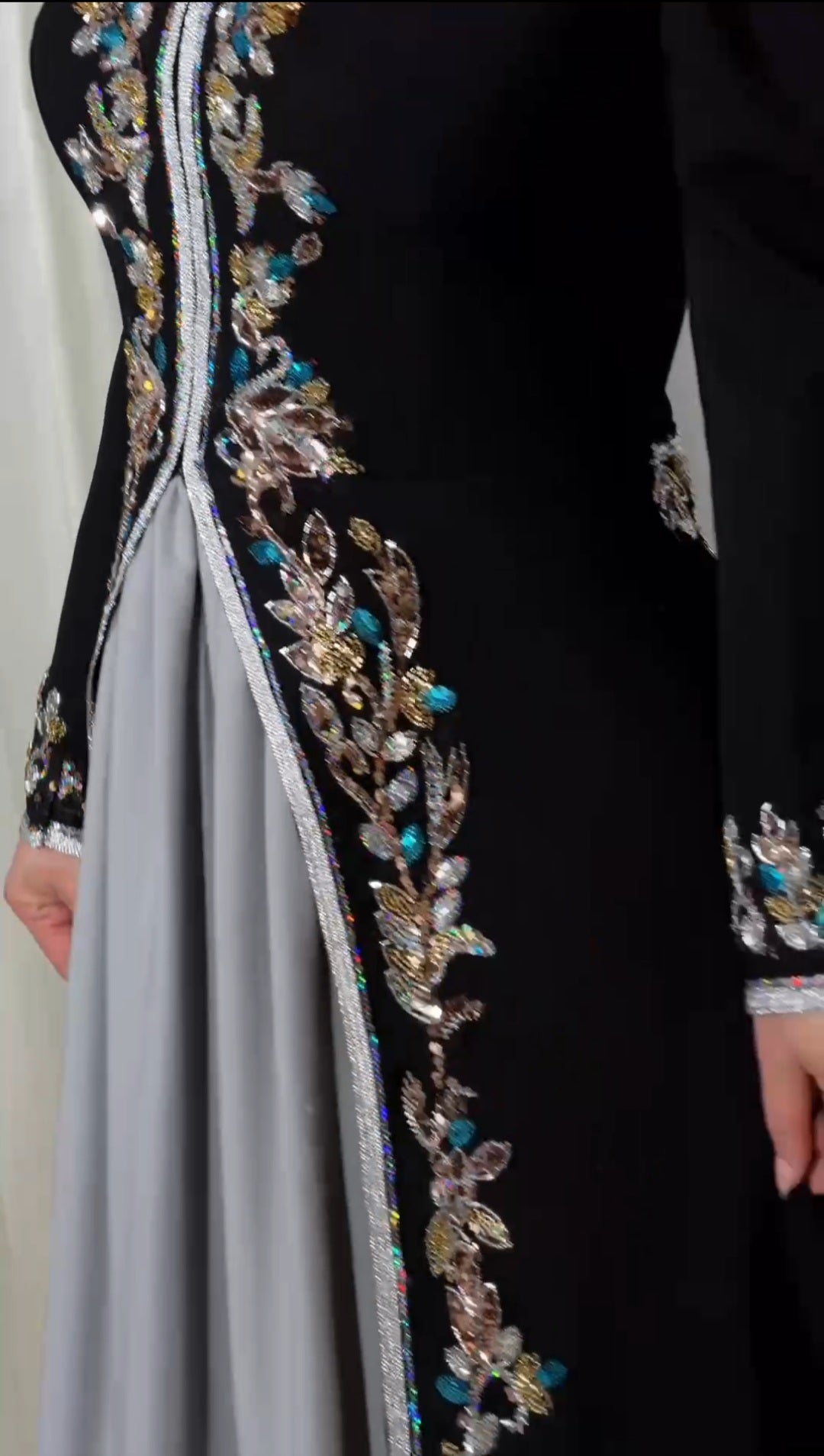 Caftan Noir Luxury